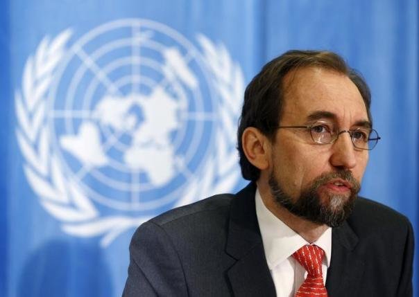 Cao ủy OHCHR, ông Zeid Ra'ad Al Hussein. Ảnh: Reuters