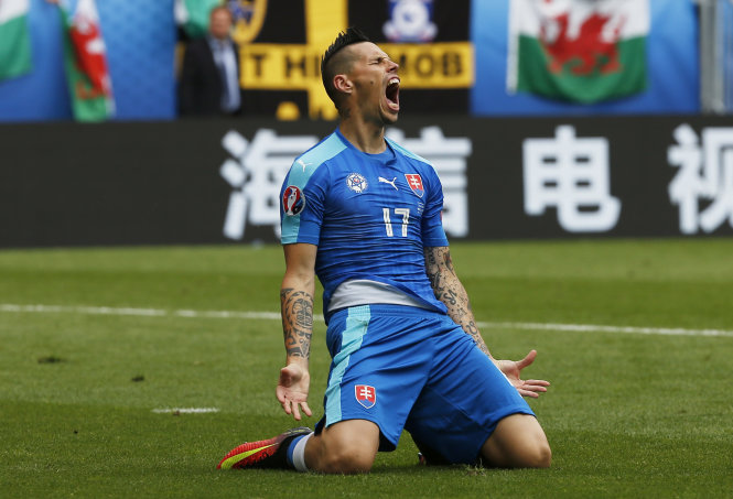 Hamsik sẽ là một thách thức đáng sợ với tuyển Đức - Ảnh: Reuters