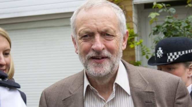 Thủ lĩnh Công đảng Anh, Jeremy Corbyn - Ảnh: BBC