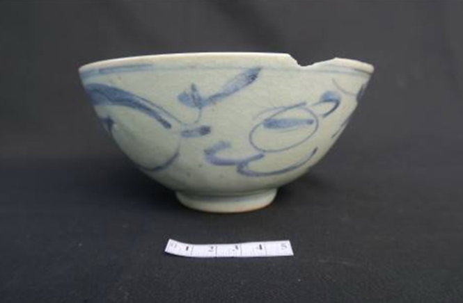 Mảnh bát gốm Hizen, Nhật Bản, thế kỷ 17-18