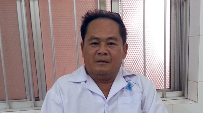 Ông Hồ Tấn Lai hiện đã khỏe sau khi được cấp cứu điều trị thành công - ẢNh: T. LŨY