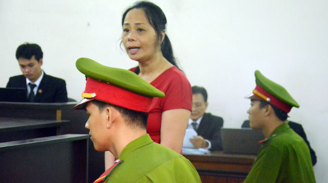 Bị cáo Nga nói lời sau cùng - Ảnh: