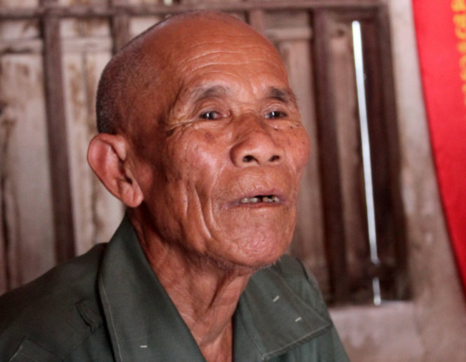 Ông Trần Văn Thêm - Ảnh: T.LỤA