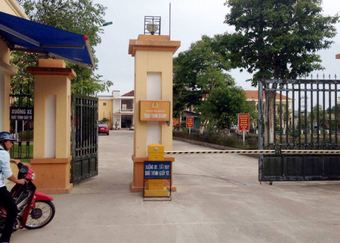 Trại giam Nghi Kim, TP Vinh, Nghệ An - Ảnh: D.HÒA
