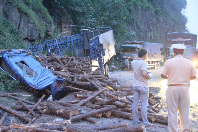 Hiện trường vụ tai nạn
