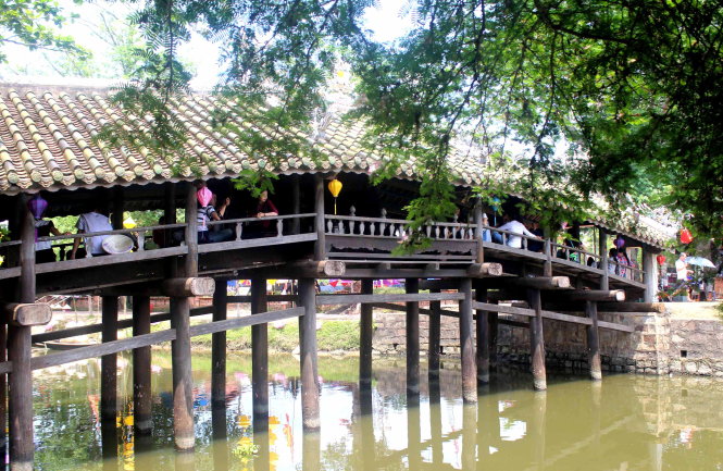 Cầu ngói Thanh Toàn - Ảnh: V.DINH