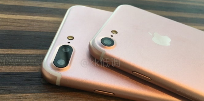 Ảnh đồ họa hai phiên bản iPhone 7 - Ảnh: 9to5Mac