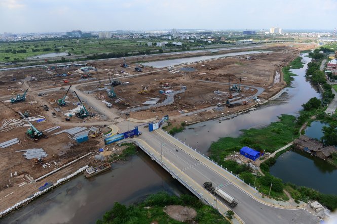 Khu Đông đang thu hút các nhà đầu tư hàng đầu trong và ngoài nước tới làm dự án. Ảnh: QUANG ĐỊNH