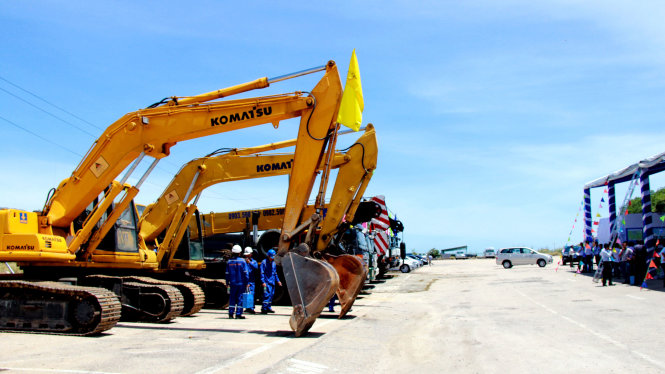 Khu vực xây dựng dự án là cảng hàng hóa của Cảng hàng không quốc tế Cam Ranh hiện hữu - Ảnh: TR.TÂN