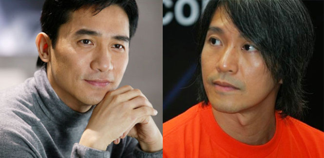 Lương Triều Vỹ - Châu Tinh Trì - Ảnh: HKStars