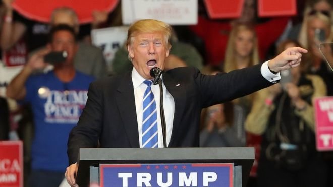 Ứng cử viên tổng thống đảng Cộng hòa Donald Trump - Ảnh: AFP