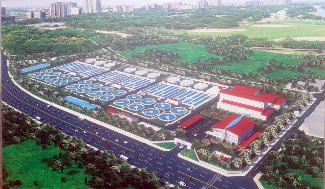 Dự án xây dựng hệ thống thu gom và nhà máy xử lý nước thải Yên Xá rút ngắn được 2 năm thi công, theo chủ tịch UBND thành phố Hà Nội Nguyễn Đức Chung đã tiết kiệm được hơn 40 triệu USD