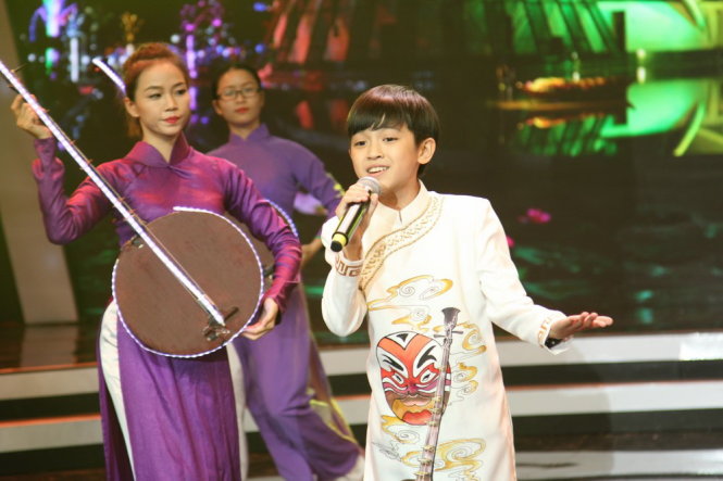 Bé Quách Phú Thành - Ảnh: ANH KHOA
