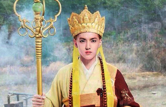 Ngô Diệc Phàm sinh năm 1990, được xem là phiên bản Đường Tăng trẻ tuổi nhất trên màn ảnh.