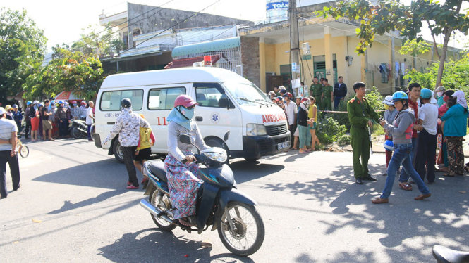 Dãy nhà trọ nơi xảy ra vụ việc - Ảnh: H.N