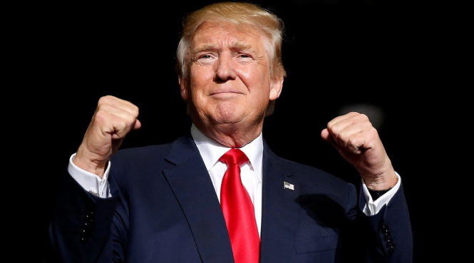 Ông Donald Trump được hệ thống trí tuệ nhân tạo đoán sẽ thắng cử - Ảnh: Reuters