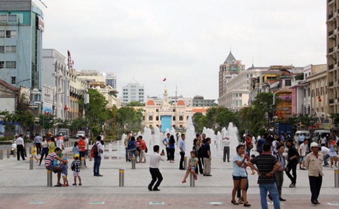 Phố đi bộ Nguyễn Huệ, Q.1 - TP.HCM - Ảnh minh họa: BĐS