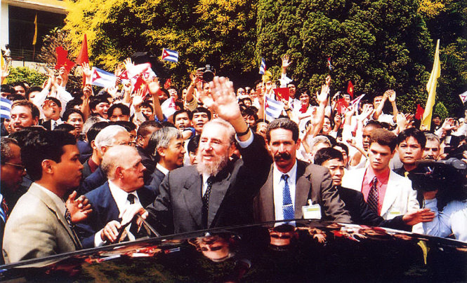 Chủ tịch Fidel Castro thăm trường Đại học Bách khoa Hà Nội