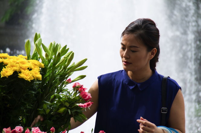 Diễn viên Hoa Thúy trong phim Chiều ngang qua phố cũ-ảnh: VTV