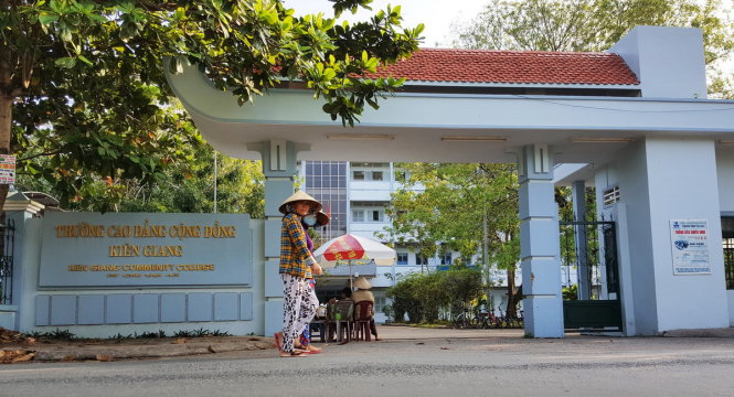 Trường Cao đẳng cộng đồng Kiên Giang - Ảnh: K.Nam