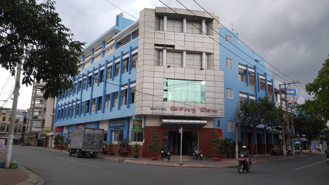 Khách sạn bông sen - Ảnh: SƠN LÂM