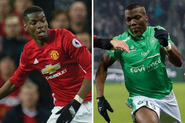 Paul Pogba (trái) và Florentin Pogba sẽ đối đầu nhau tại vòng 32 đội Europa League. Ảnh: The National