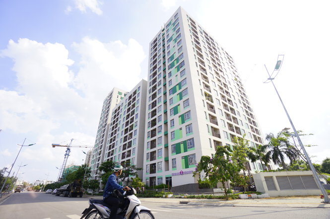 Sự tập trung của thị trường đang hướng về căn hộ vừa túi tiền. Ảnh: QUANG ĐỊNH