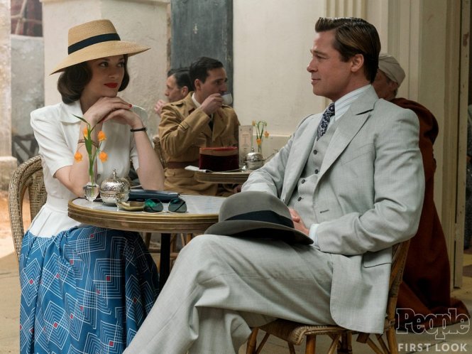 Cặp đôi Brad Pitt và Marion Cotillard trong Liên minh sát thủ