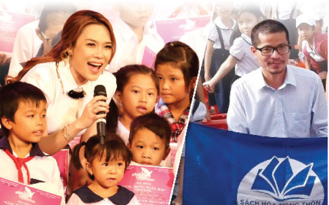 Ca sĩ Mỹ Tâm, Nguyễn Quang Thạch là những người đã đem lại những câu chuyện đẹp cho cuộc sống