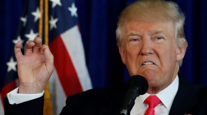 Tổng thống đắc cử Donald Trump và nhóm cộng sự của ông giữ quan điểm ngờ vực về các kết luận cho rằng Matxcơva đứng sau các cuộc tấn công mạng nhằm vào cuộc bầu cử tổng thống Mỹ - Ảnh: Reuters