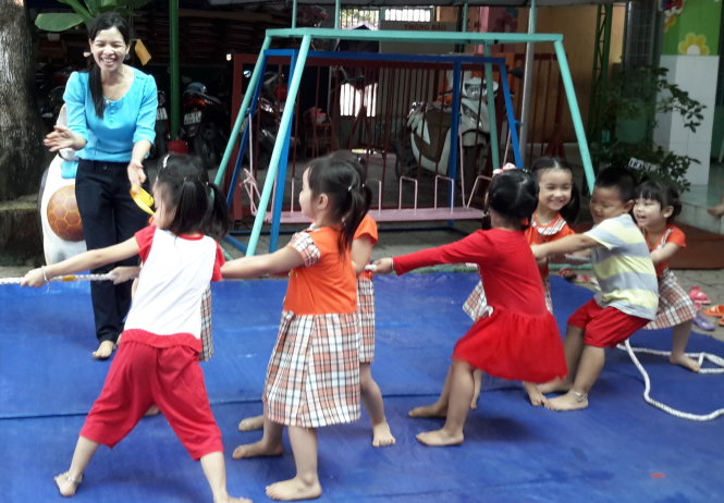 Kéo co - tác giả: Huỳnh Lê Thanh Hải, giáo viên Trường THCS Long Trường, Nguyễn Duy Trinh, P.Long Trường, Q.9, TP.HCM