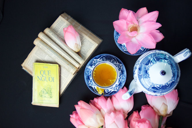 Hoa sen ướp tươi (sấy khô) giữ được hương sắc từ 9 đến 12 tháng