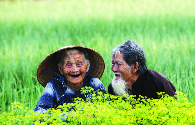 Ảnh chụp ông bà Sẻ của Nguyễn Vũ Phước