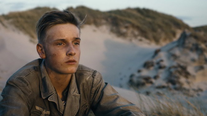 Một cảnh trong phim Land of mine của đạo diễn người Đan Mạch Zandvliet - Ảnh: Nziff