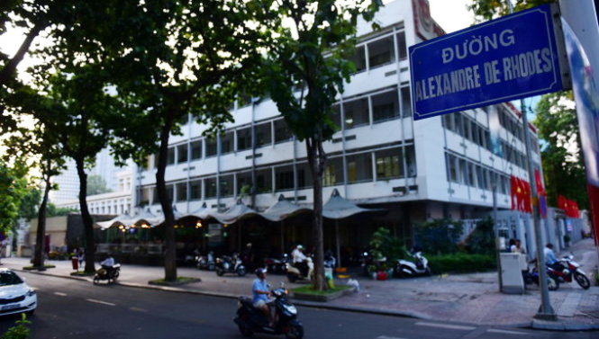 Đường Alexandre de Rhodes, Q.1, TP.HCM đang được TP xem xét để trở thành Con đường âm nhạc - Ảnh: H.THUẬN