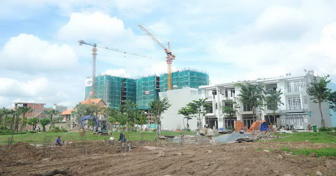 Biên độ tăng giá nhanh, khả năng thanh khoản tốt và tâm lý thích tích lũy an toàn là yếu tố giúp phân khúc đất nền có sức tiêu thụ tốt ngay từ đầu năm - Ảnh minh họa: BĐS