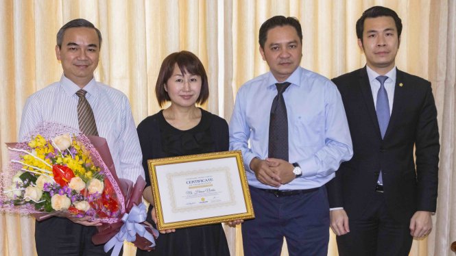 Bà bà Hirose Noriko  là một bác sỹ tại Nhật đã có thời tìm hiểu và sinh sống ở VN hơn 20 năm, có nhiều hoạt động từ thiện tại VN - Ảnh T.H