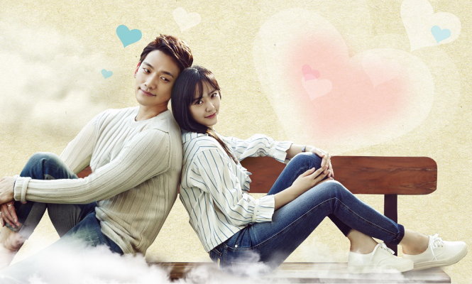 Bi Rain và Krystal Jung trong phim Em thật tuyệt vời- Ảnh: T.L 
