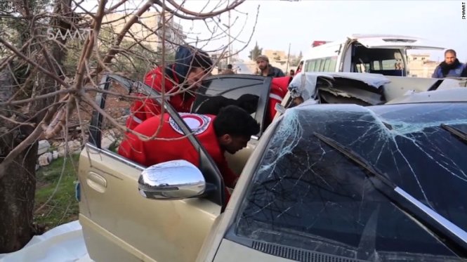 Phó lãnh đạo al-Qaeda Abu al Khayr al-Masri bị giết trong một cuộc không kích bằng tên lửa tại Idlib, Syria - Ảnh: SMAART