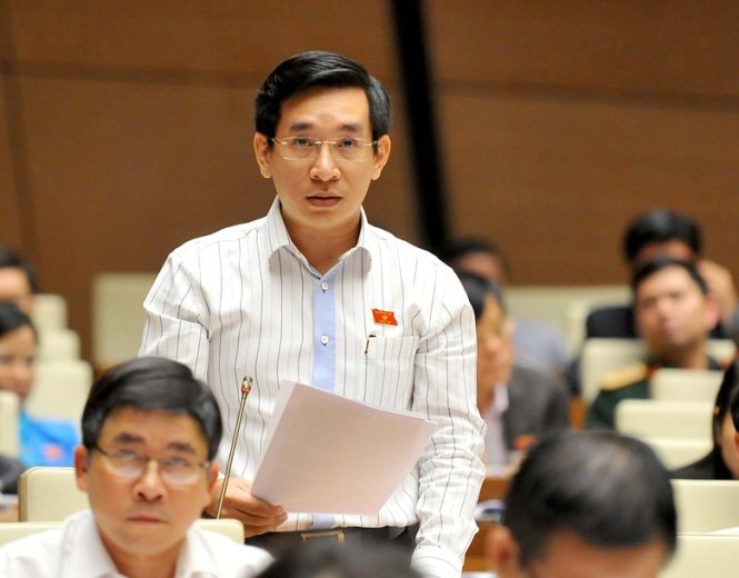 Đại biểu Quốc hội Nguyễn Văn Cảnh - ảnh: Cổng TTQH