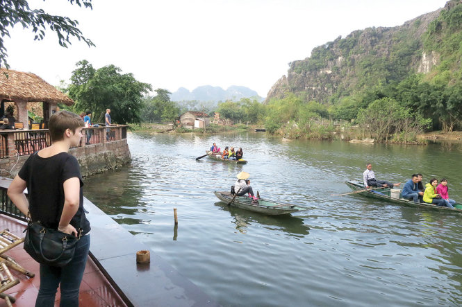 Một điểm lưu trú tuyệt đẹp mà du khách balô thường tìm khi đến Tam Cốc - Bích Động ở Ninh Bình - Ảnh: T.T.D.