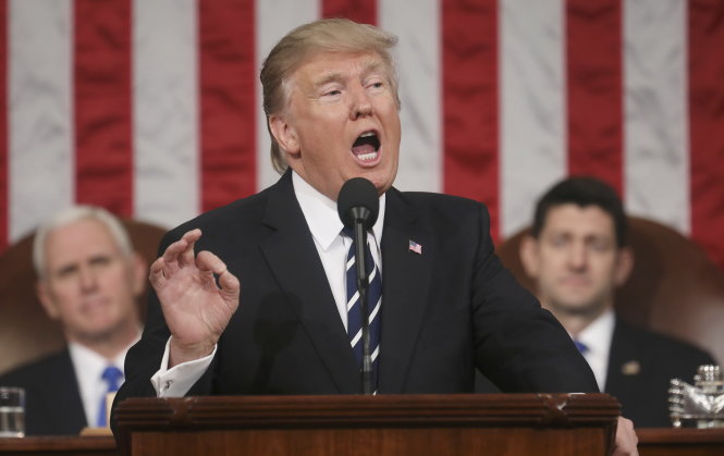 Tổng thống Mỹ Donald Trump - Ảnh: Reuters