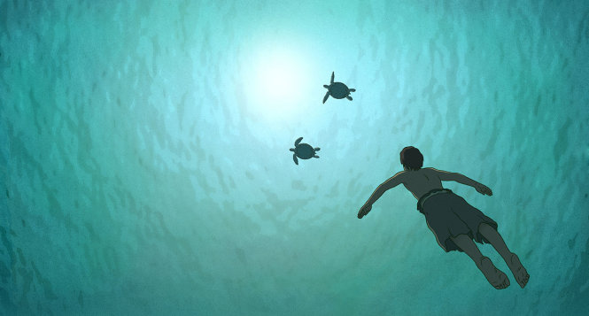Red turtle