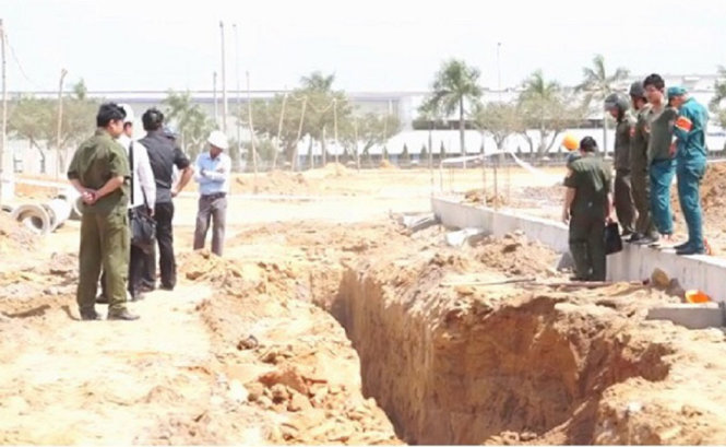 Hiện trường vụ việc - Ảnh: H.N