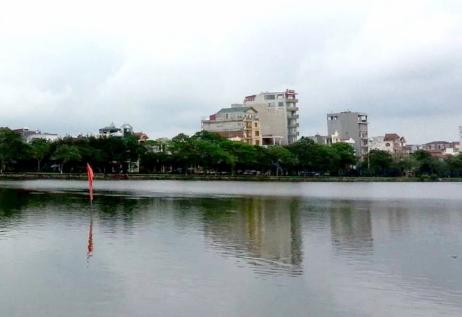 Vận động viên trẻ tuổi Phạm Gia Phái tử vong khi thuyền đua bị lật tại khu vực hồ Bạch Đằng, TP Hải Dương - Ảnh: CTV