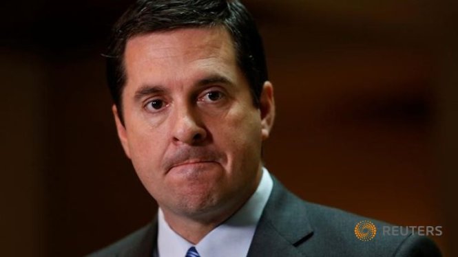 Chủ tịch Ủy ban tình báo Hạ viện Mỹ Devin Nunes đang đối mặt với áp lực rút khỏi cuộc điều tra mối quan hệ giữa chiến dịch tranh cử của ông Trump và người Nga - Ảnh: Reuters
