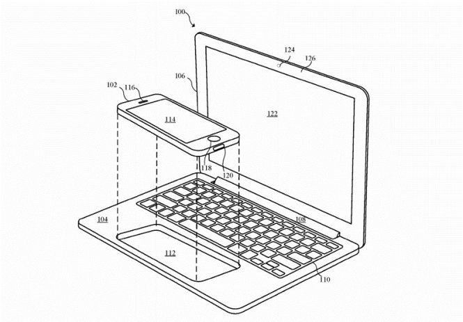 Hình ảnh về thiết kế đăng ký bản quyền sáng chế của Apple - Ảnh: Văn phòng thương hiệu và sáng chế Mỹ
