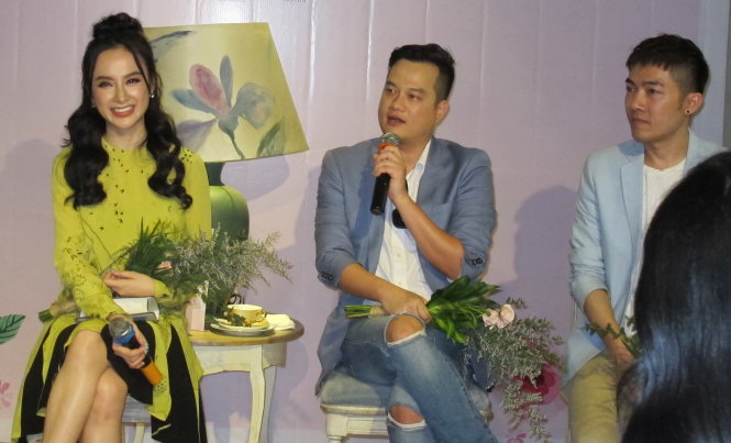 Angela Phương Trinh trong buổi ra mắt phim - Ảnh: H.Lê