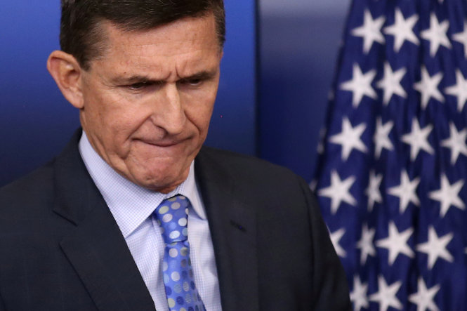 Cựu cố vấn an ninh Michael Flynn - Ảnh: Reuters