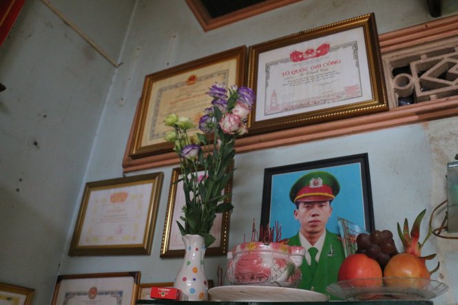 Liệt sĩ Lê Thanh Tâm hi sinh khi tuổi đời mới 25 - Ảnh: YẾN TRINH
